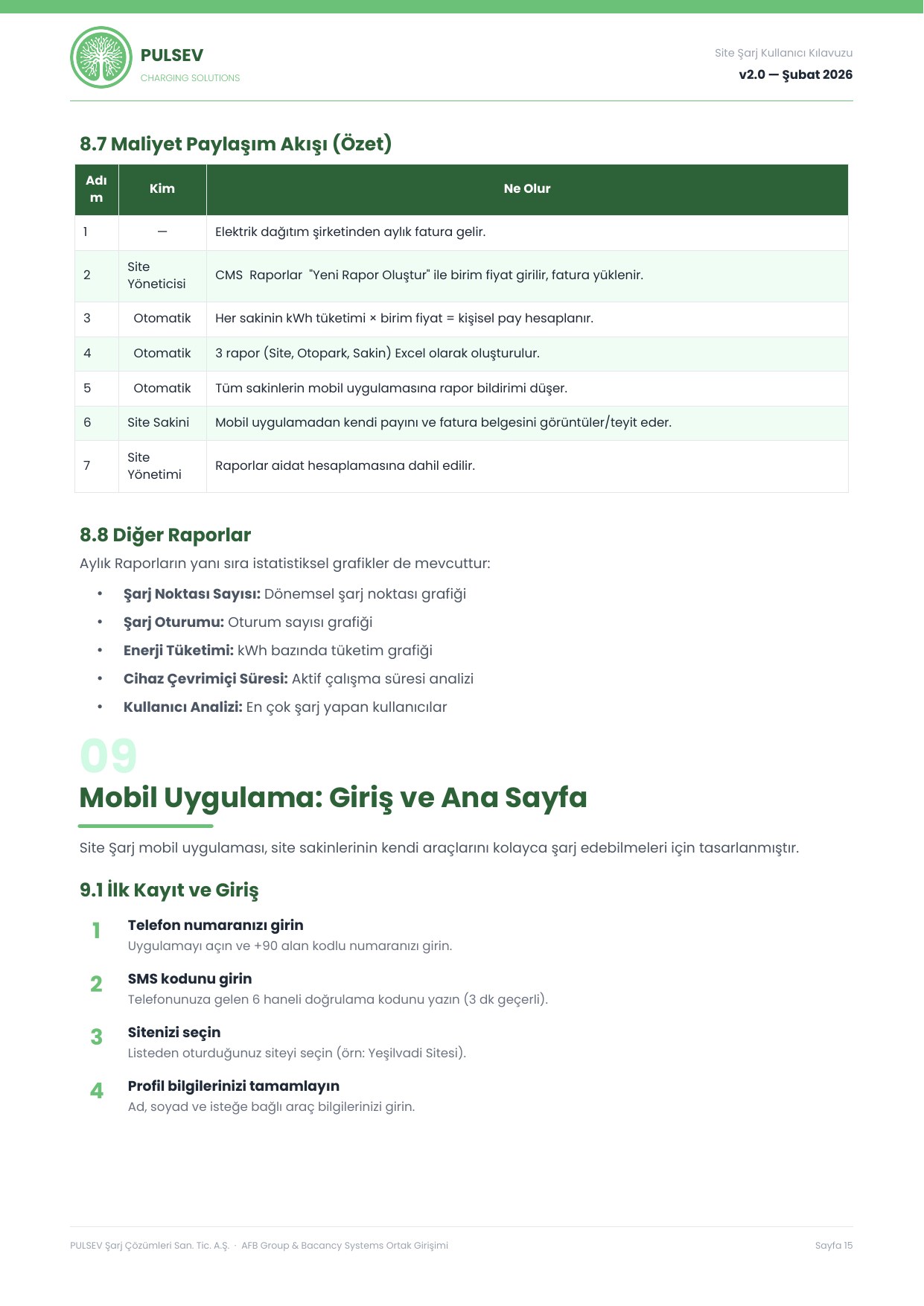 PulsEV kullanım kılavuzu görseli